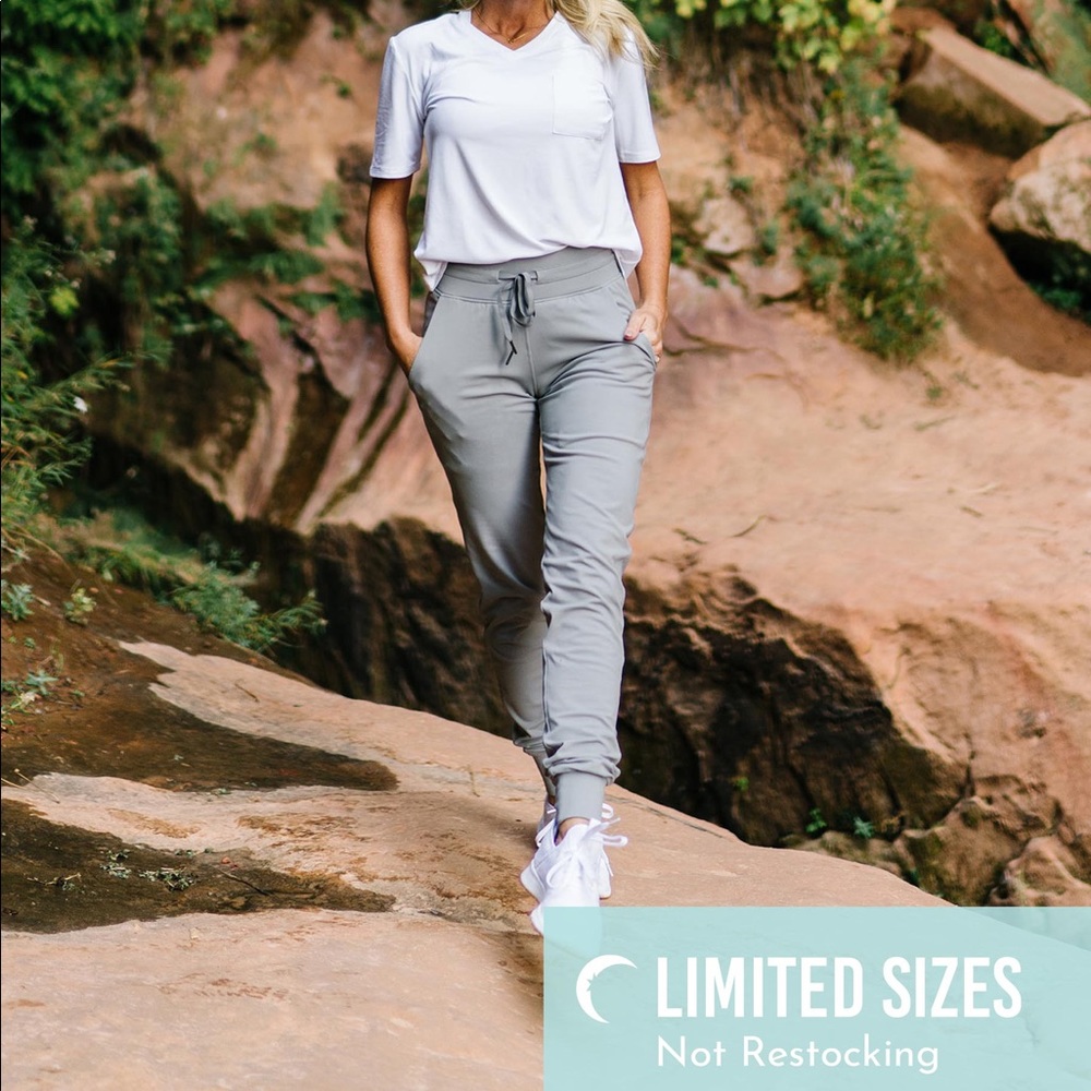 Heathered Gray Ascend Joggers